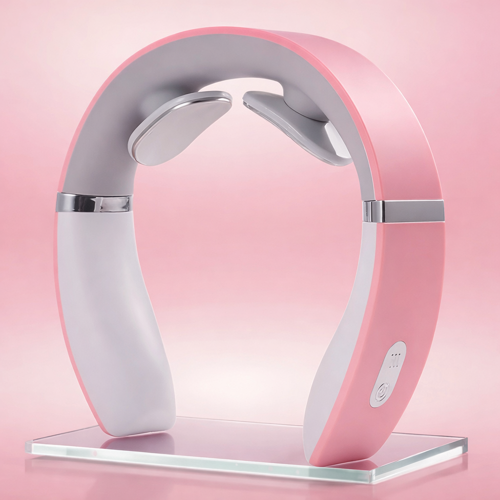 Masajeador Cervical Eléctrico Portátil con Calor Inteligente