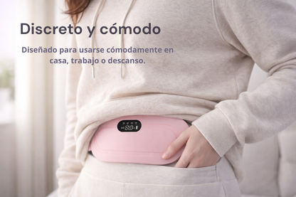 CALMIA™ | Cinturón de Calor y Masaje para Dolor Menstrual