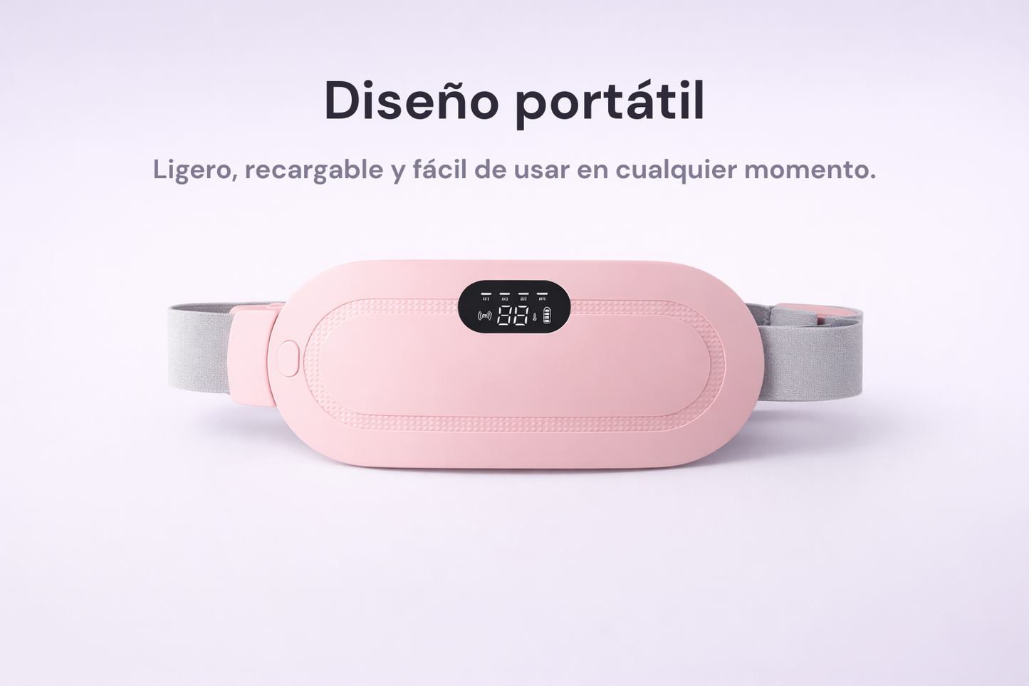 CALMIA™ | Cinturón de Calor y Masaje para Dolor Menstrual
